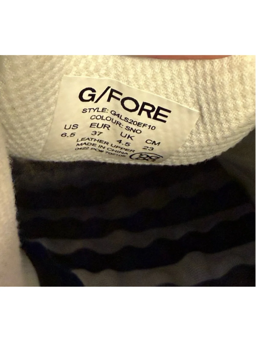 NWT G/Fore Ladies Welt Stud Gallivanter Golf Shoes White Women's 6.5